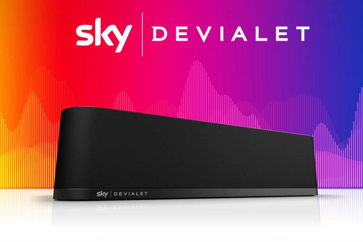 Sky has paired with Devialet for the Sky Soundbox