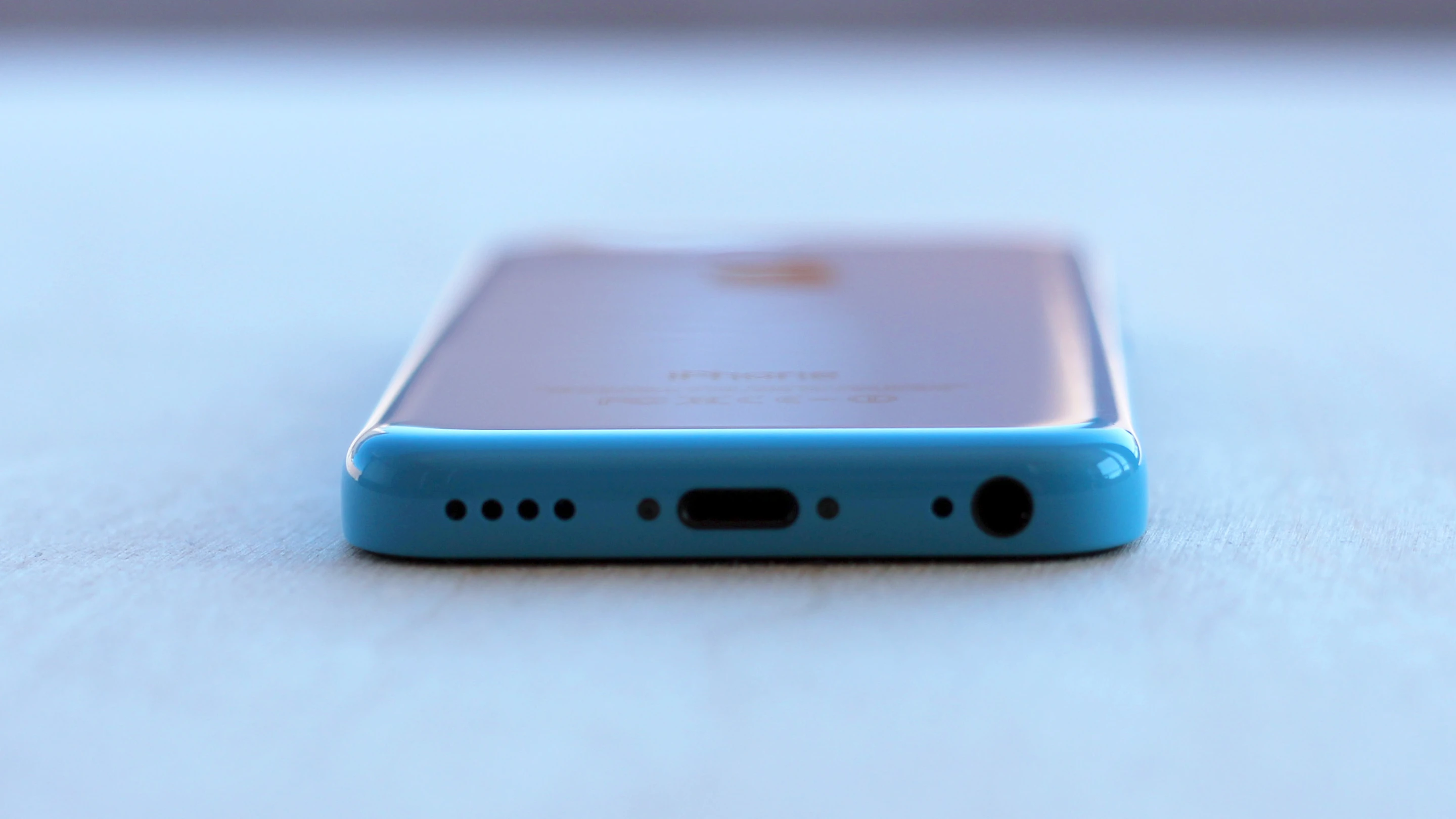 The iPhone 5c is a little thicker than the 5s, at 9 mm