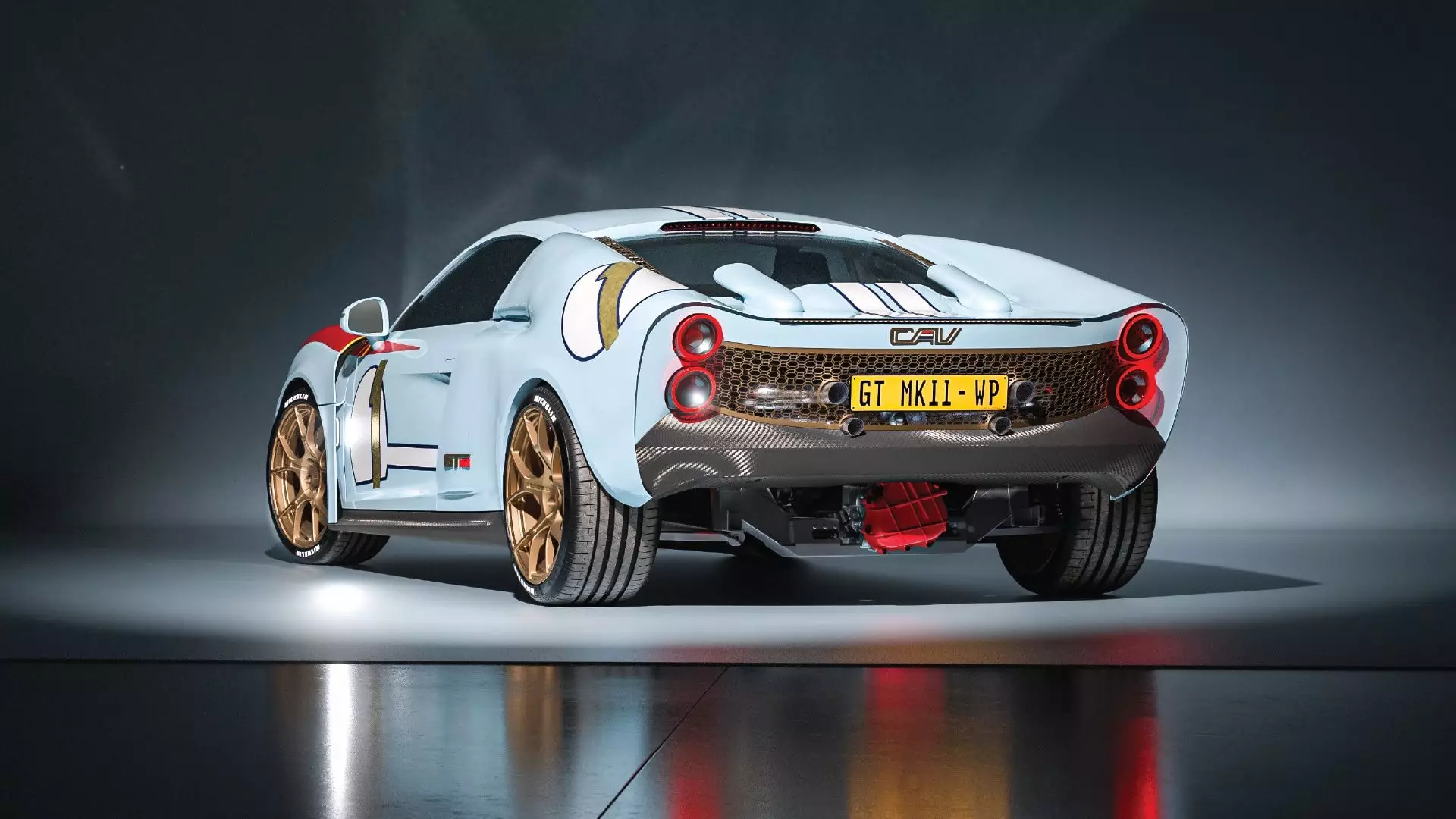The GT MkII comes powered by a 4.2-liter V8 twin-supercharged engine
