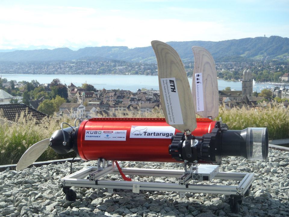 Autonomous Swimming Robot Inspired By The Sea Turtle