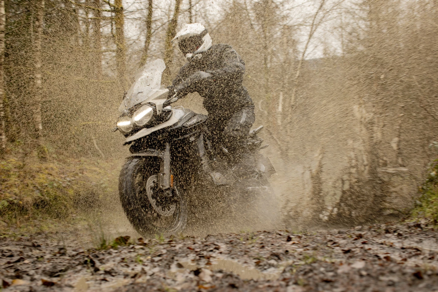 Obligatory gratuitous mud splatter shot