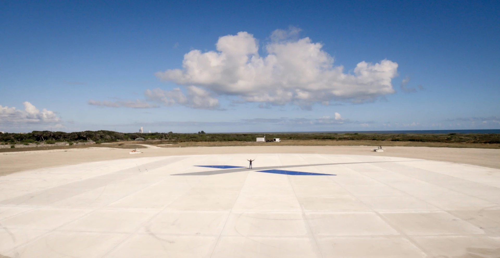 Landing Zone 1 at Canaveral Air Force Station, Florida