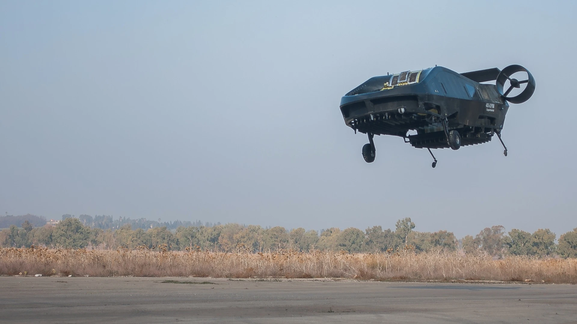No strings attached – the AirMule flies untethered in northern Israel