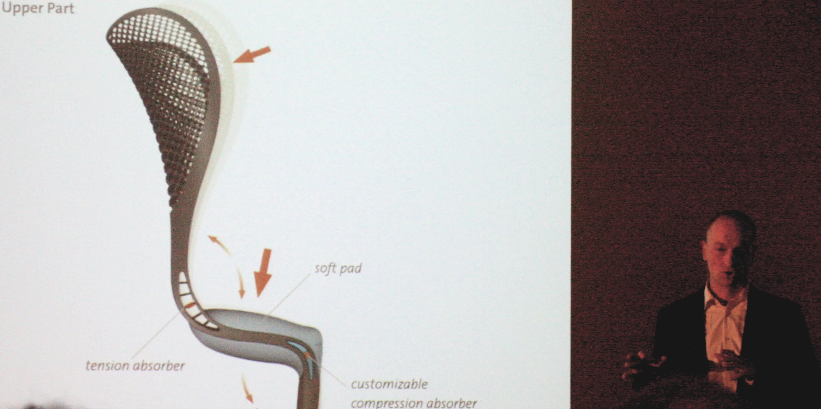 Agil is a flexible walking aid that mimics the body’s natural walking process