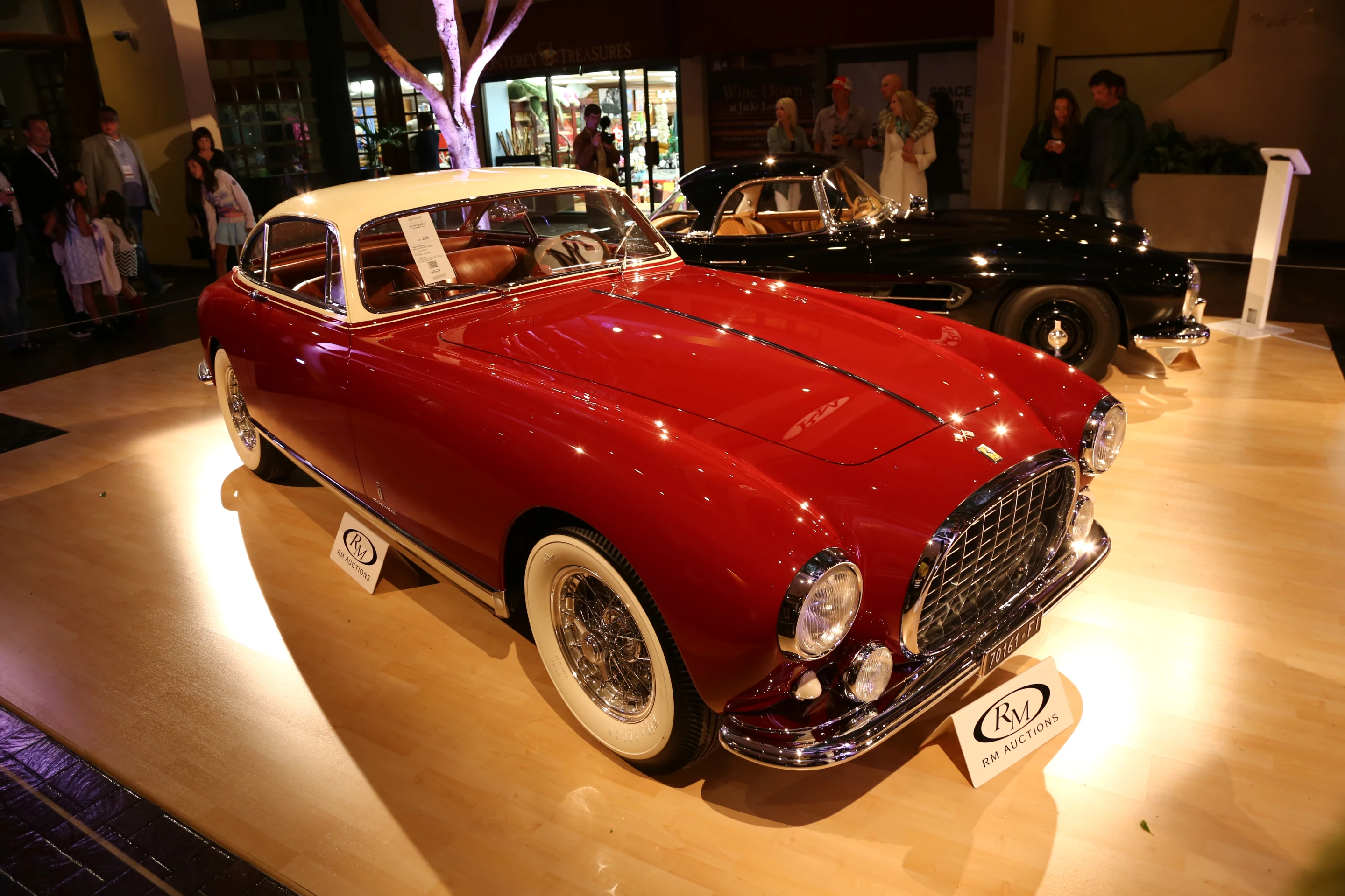 The 1953 Ferrari 250 Europa Coupe by Pinin Farina has very un-Ferrari like proportions as compared to today's models (Photo: Angus MacKenzie/Gizmag.com)