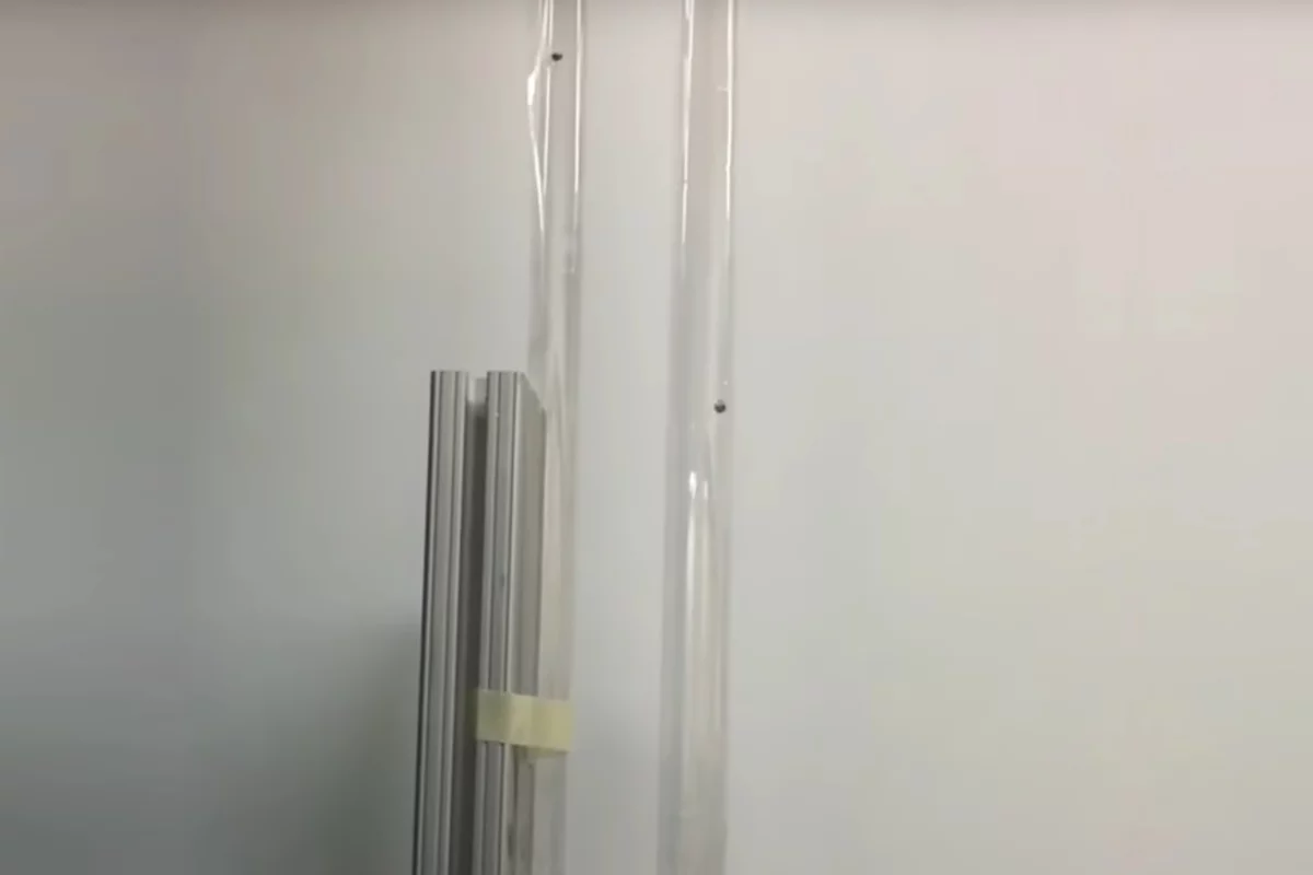 A bulk metallic glass (BMG) ball (left) outbounces its steel cousin