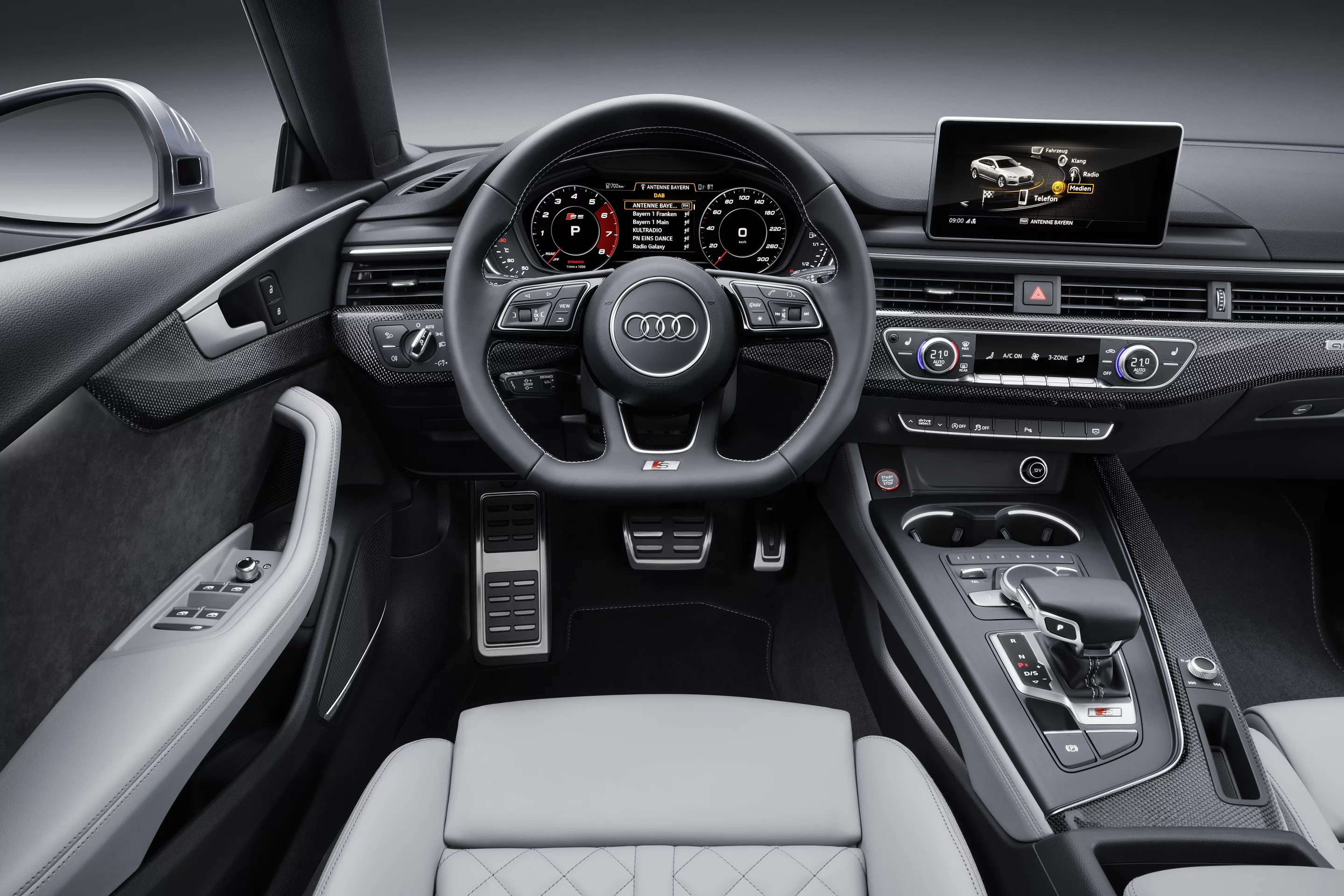 Nowhere is Audi's interior leadership clearer than from this seat here