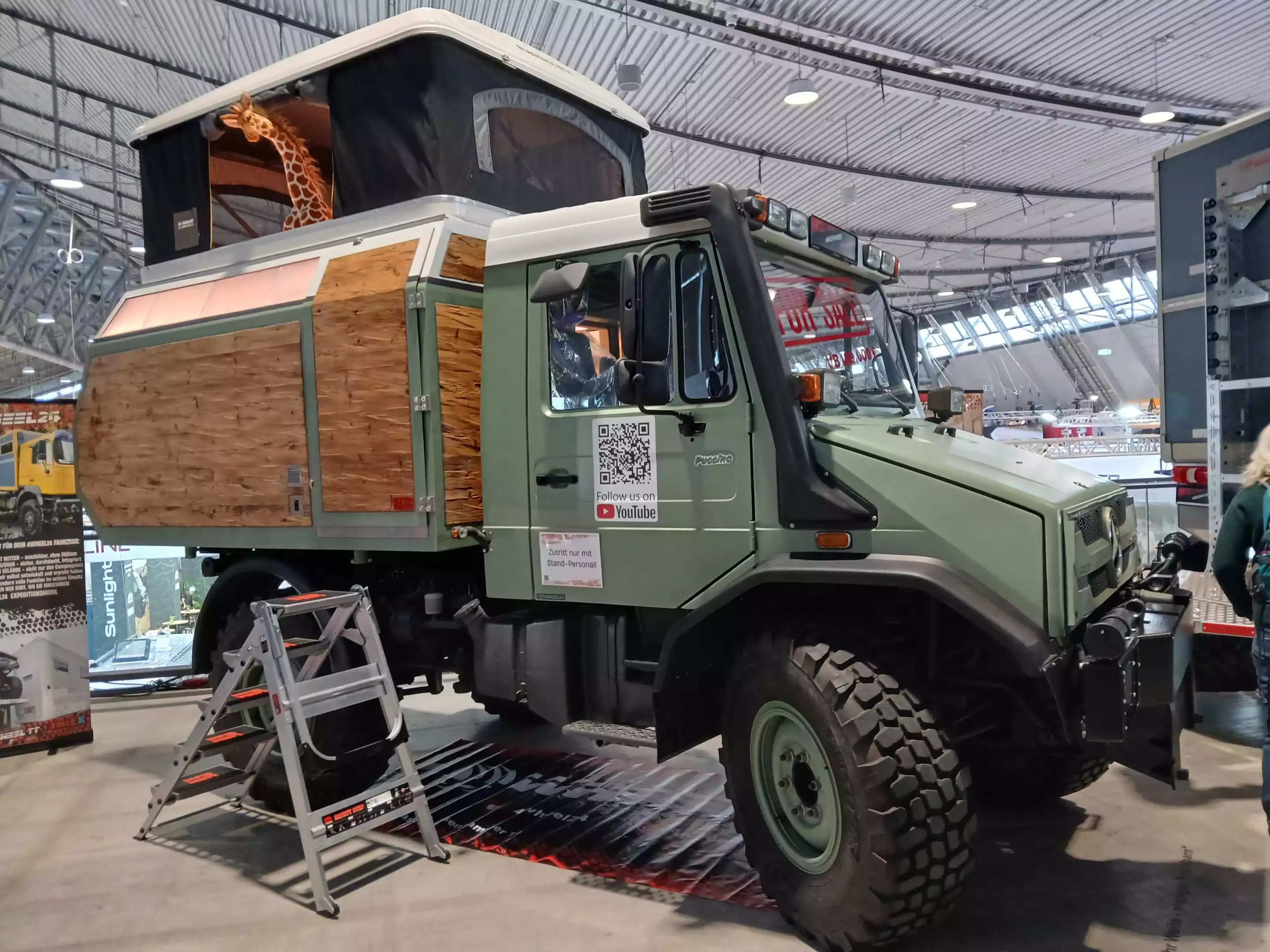 The 4Wheel24 Puccino on show at CMT 20