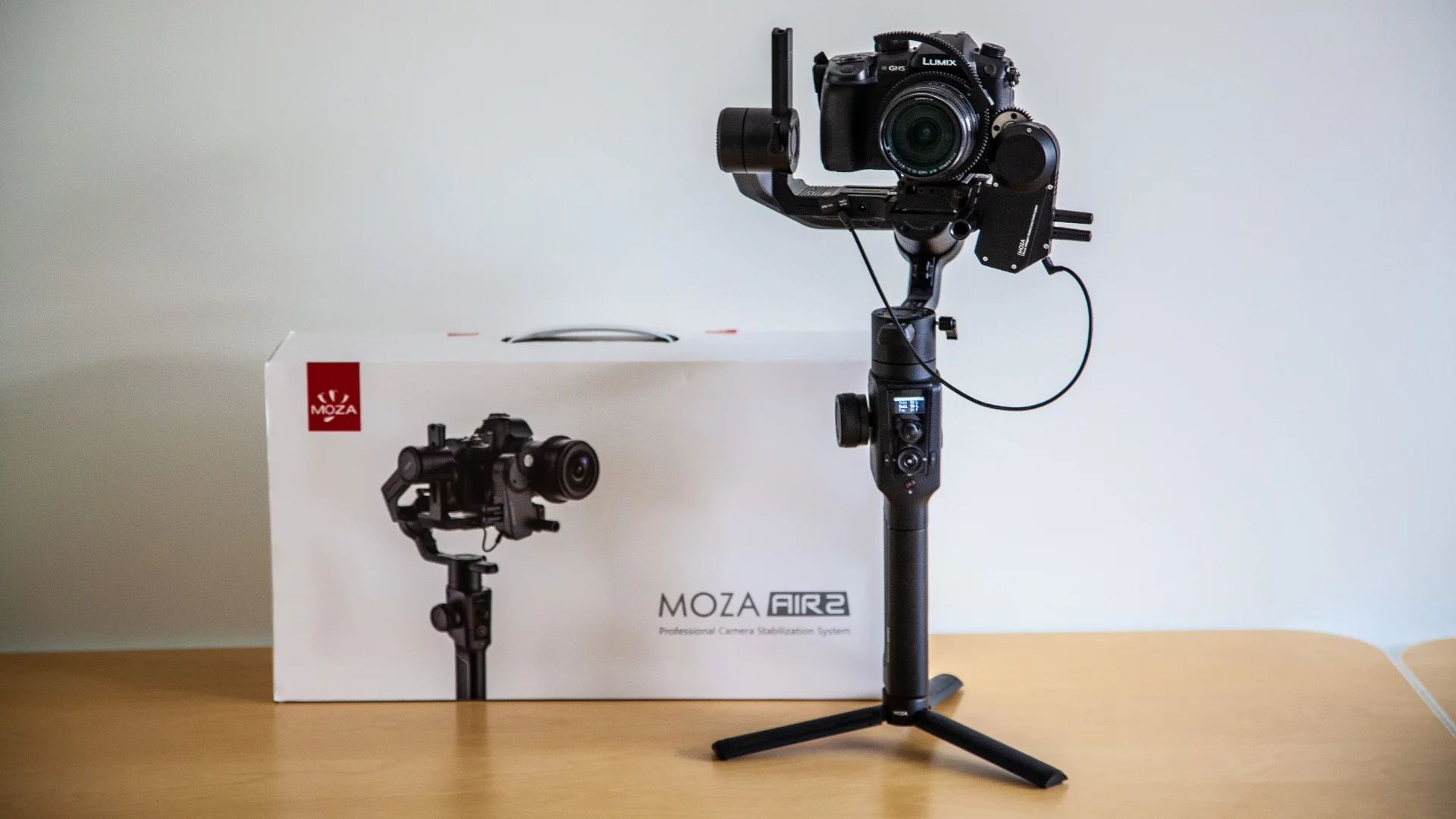 Moza's Air 2 steps things up a level with new features like a quick-release plate, focus controller and a tilted roll arm that lets you see the rear screen on your camera without tilting it out