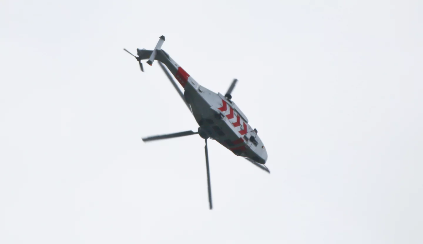 Eurocopter’s EC175 throwing shapes (Photo: Gizmag)