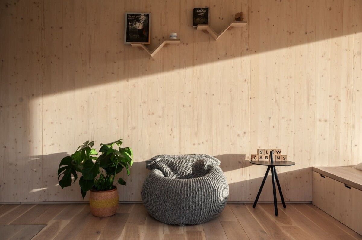 Inside one of Belgium's Slow Cabins