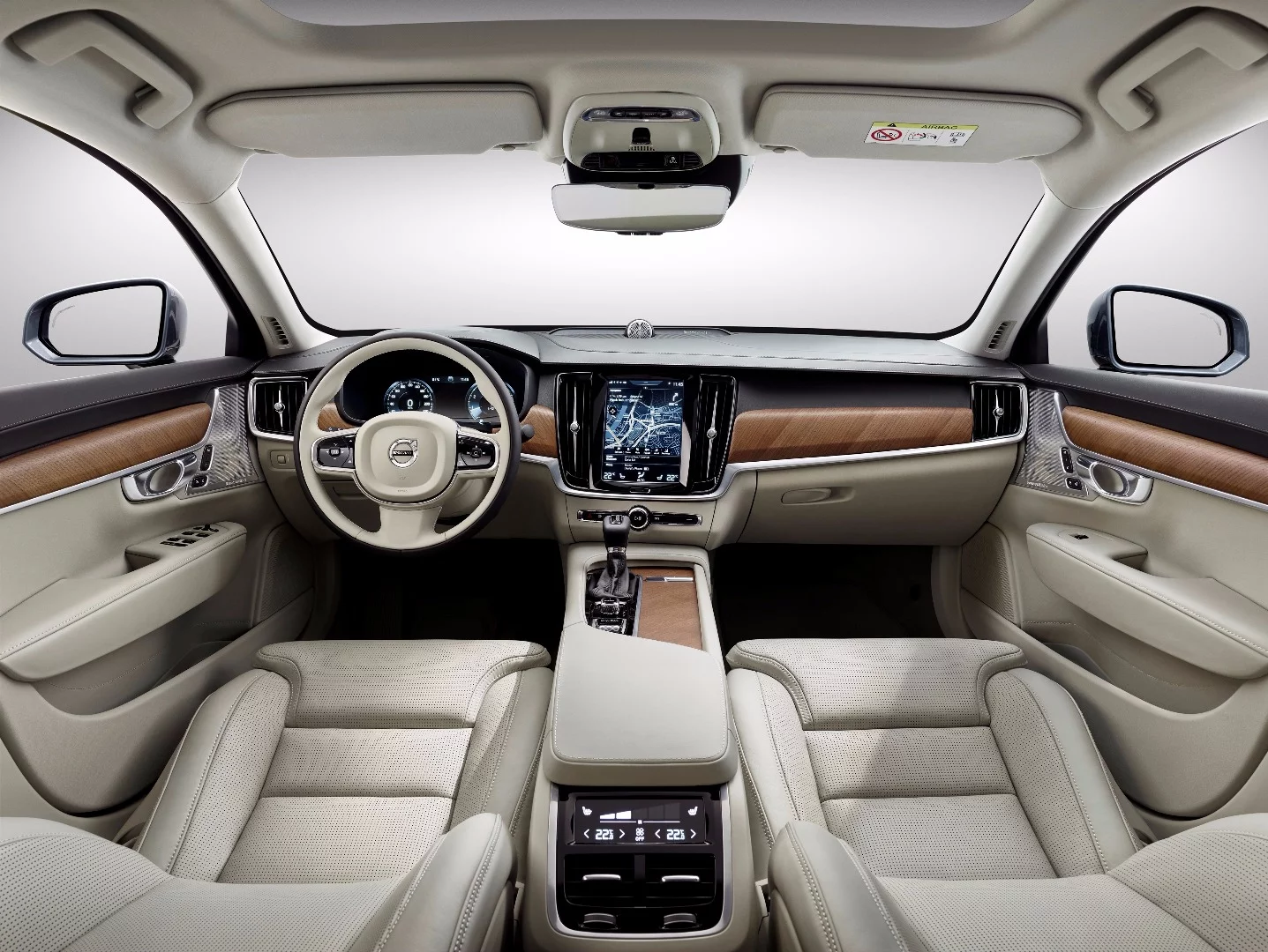 The car's cabin is all about an airy feel and high quality finishes