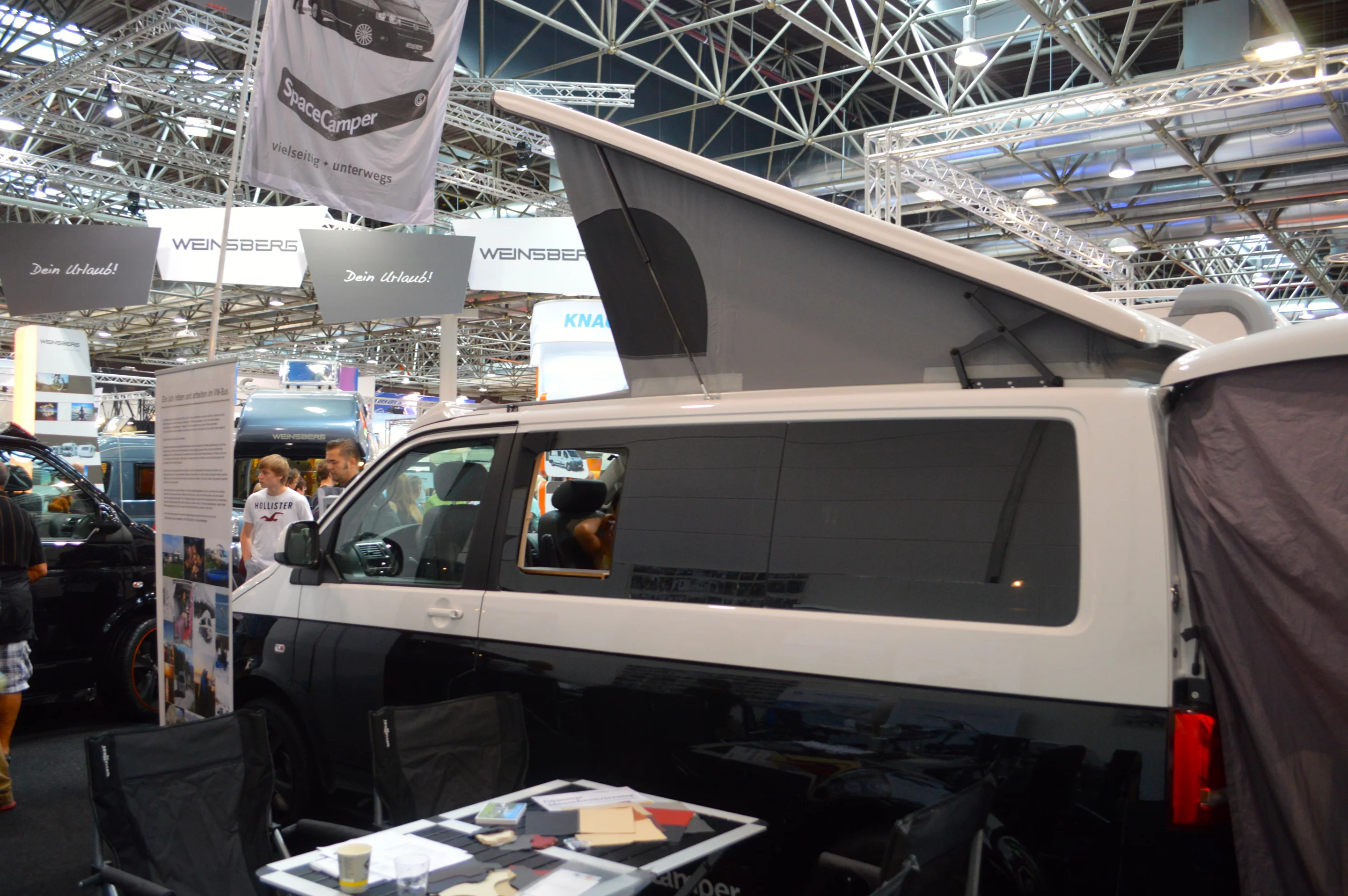 SpaceCamper at the 2013 Dusseldorf Caravan Salon