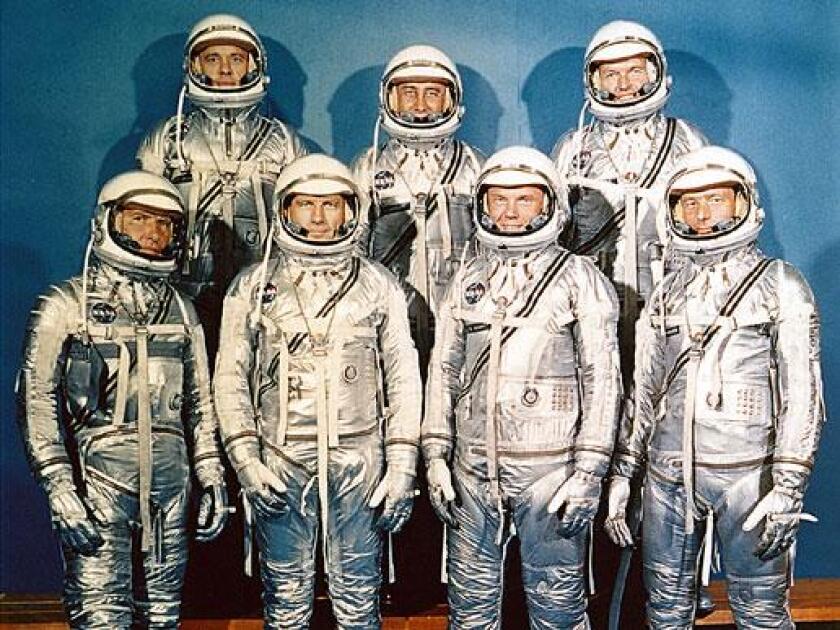 The original Mercury 7 astronauts