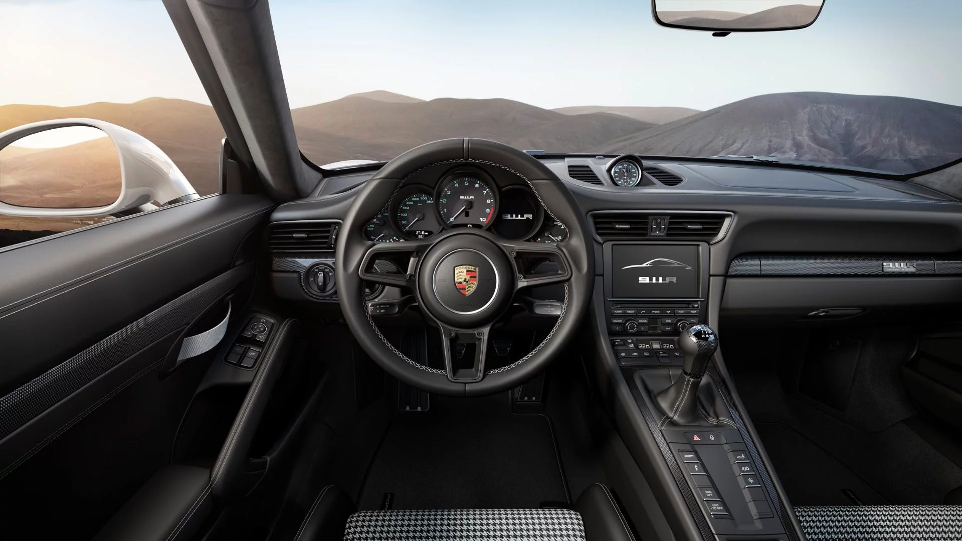 Behind the wheel of the Porsche 911 R