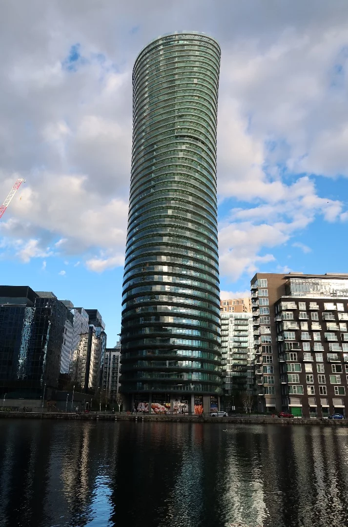 Runner up Arena Tower, by Skidmore, Owings & Merrill LLP, offers fantastic panoramic London views for the residents
