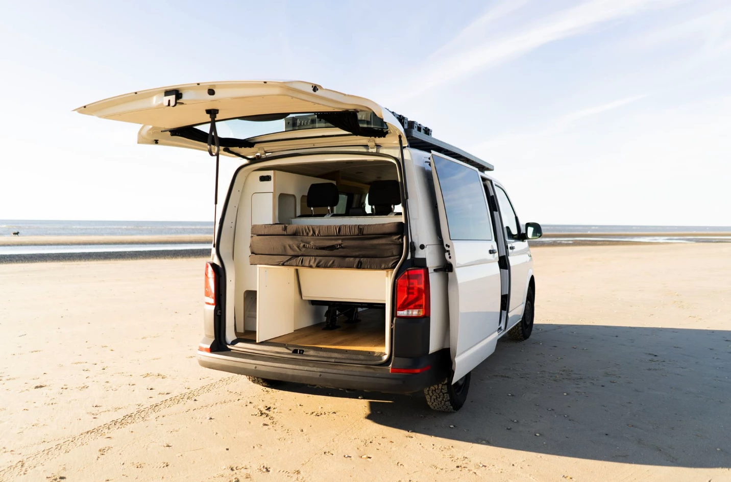 A look through the tailgate