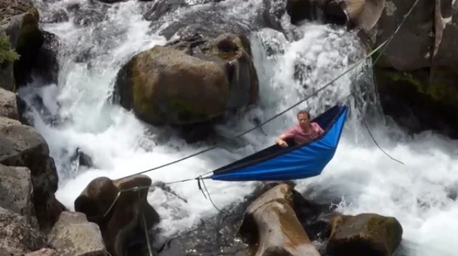 A little bit of dramatic Hydro Hammocking