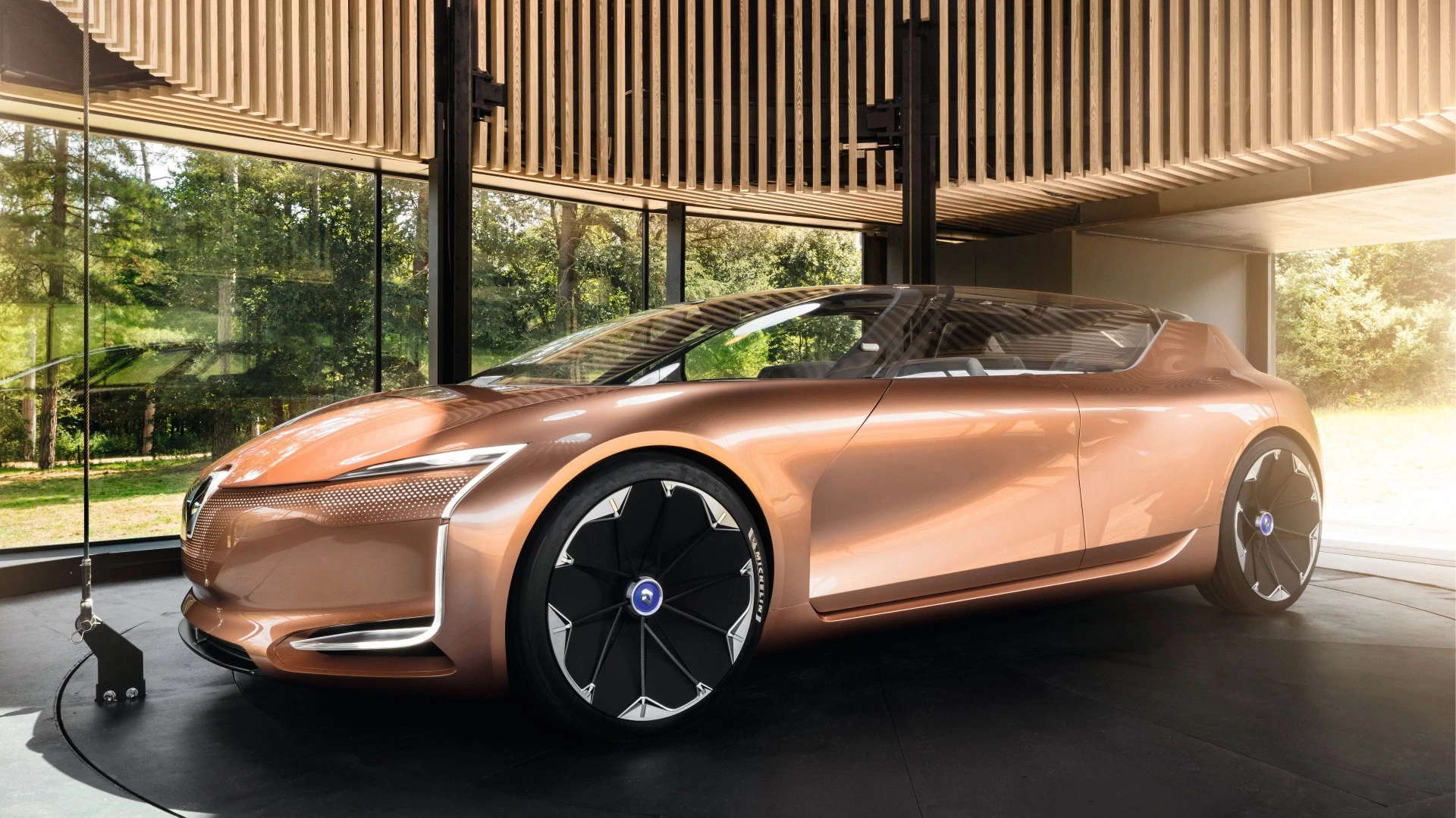 Renault's SYMBIOZ Concept on the show floor at Frankfurt Motor Show