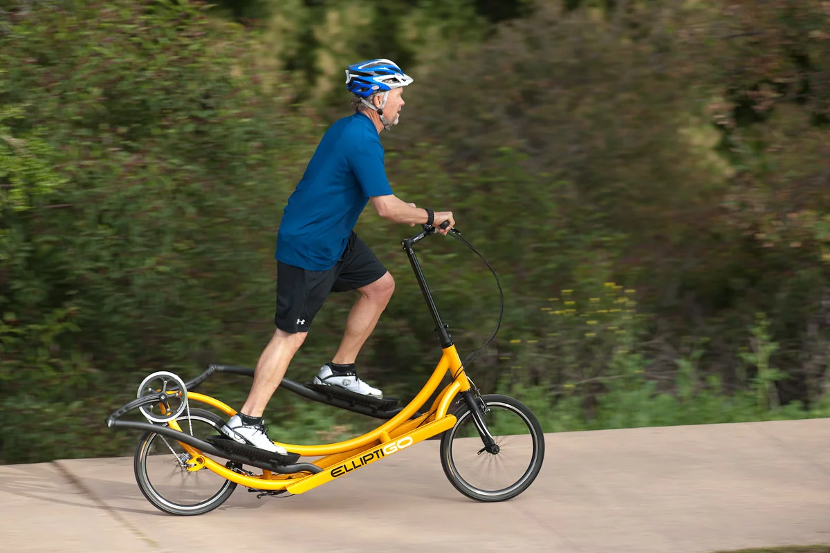 The ElliptoGO 3C elliptical bike