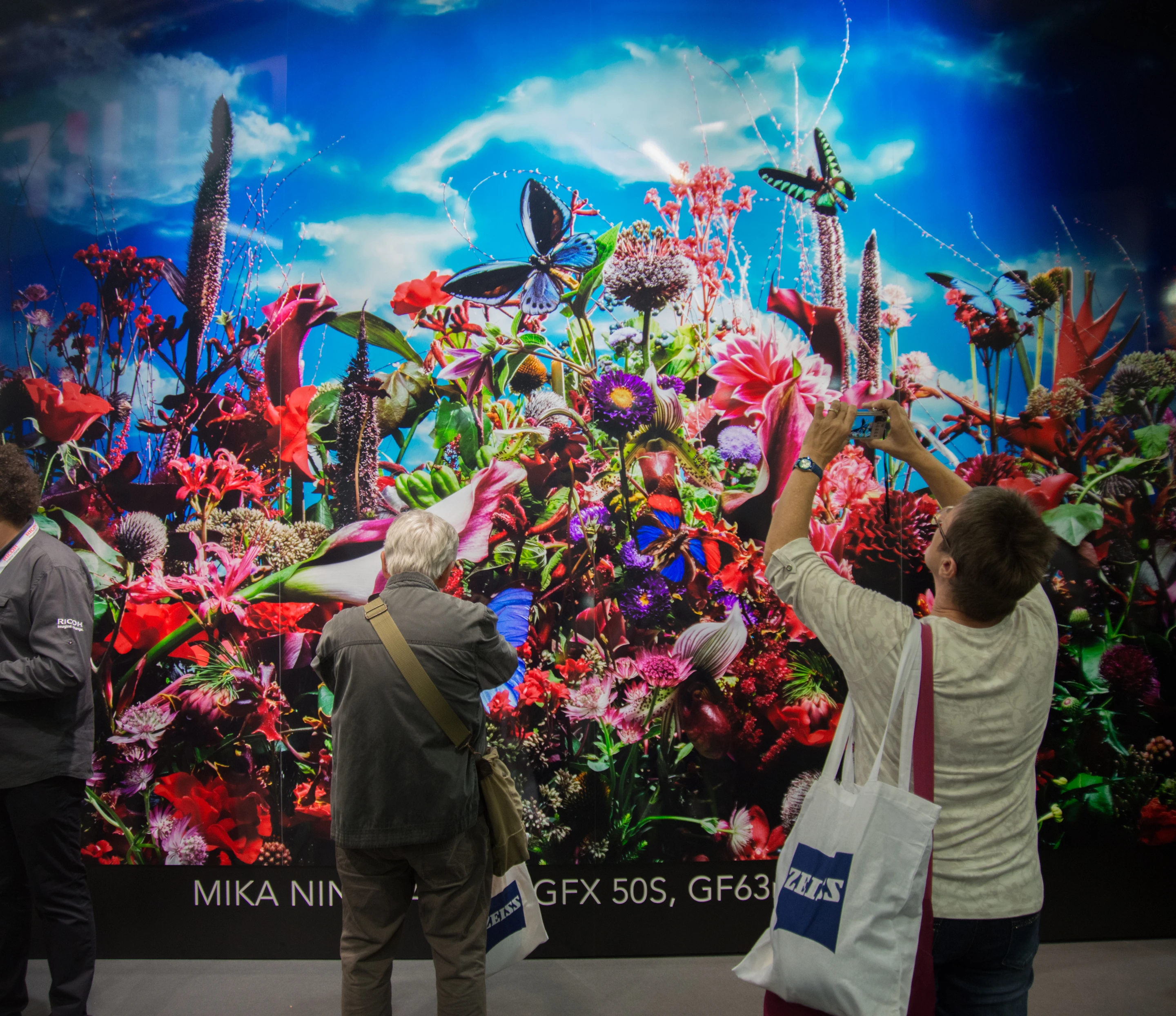 This ultra large print was created from an image taken with Fujifilms upcoming GFX camera