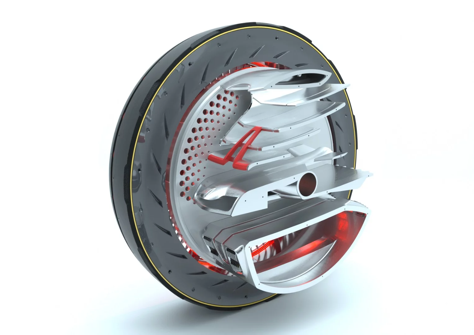 Hankook Aeroflow concept: internal design