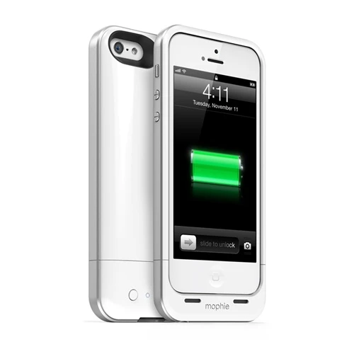 The front and back of the mophie juice pack air