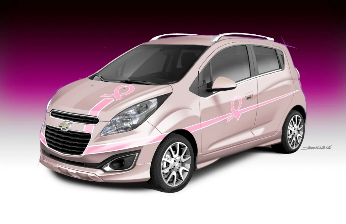 ‘Pink Out’ Spark Cancer Awareness concept