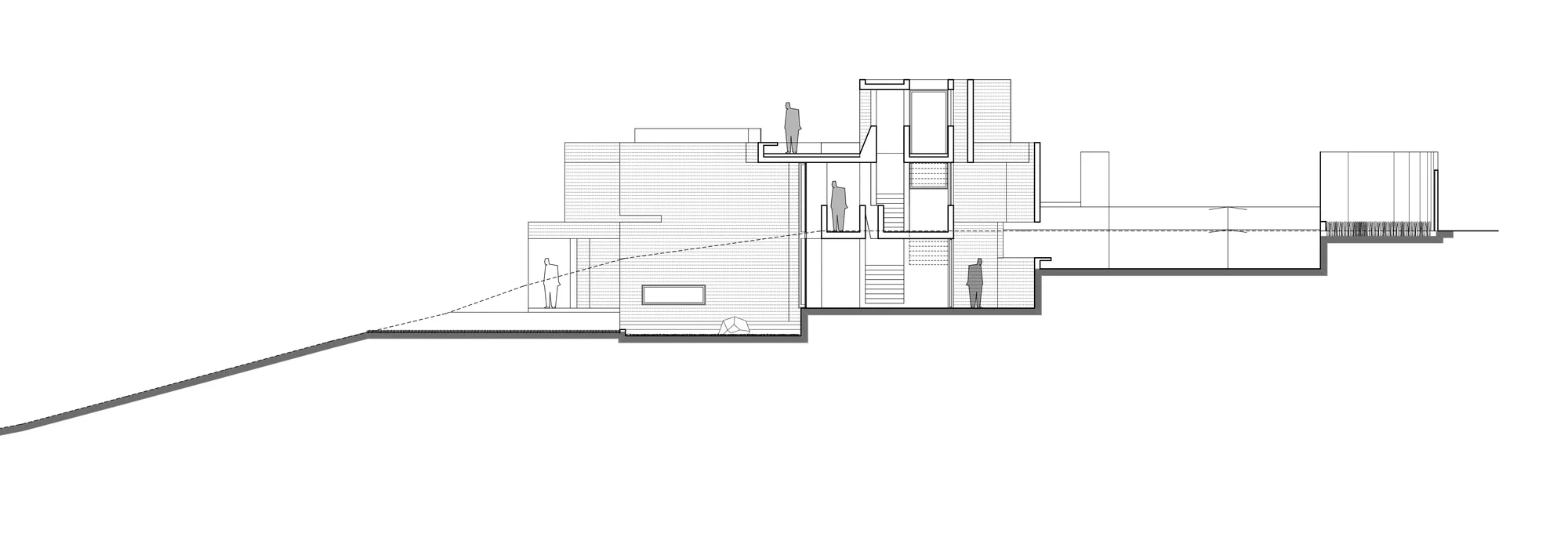 Architectural drawing of House RP (Image: Gonzalo Mardones Viviani)