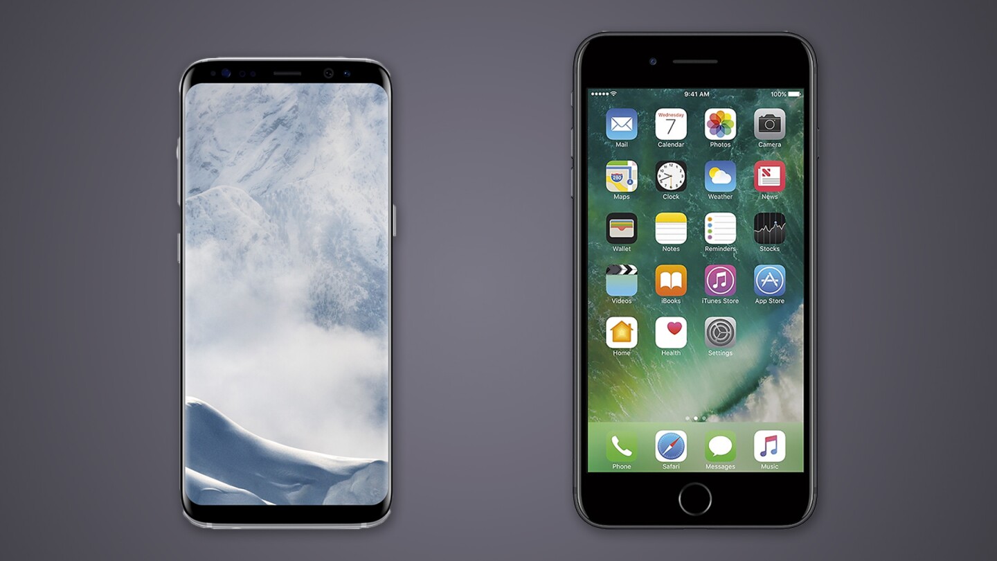 Samsung Galaxy S8 Vs Iphone 7 Plus Samsung Galaxy S8 Vs Iphone 7 Plus