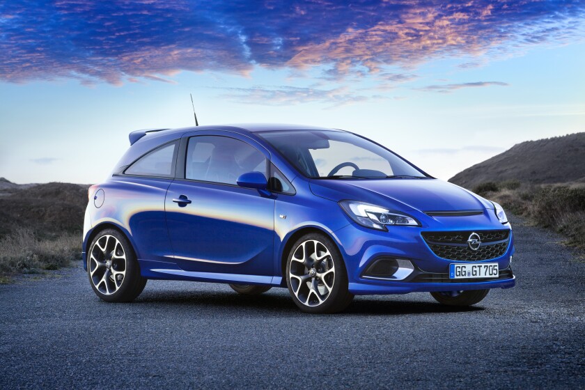 Adding the performance package gives the Corsa OPC bigger wheels and a Drexler locking differential