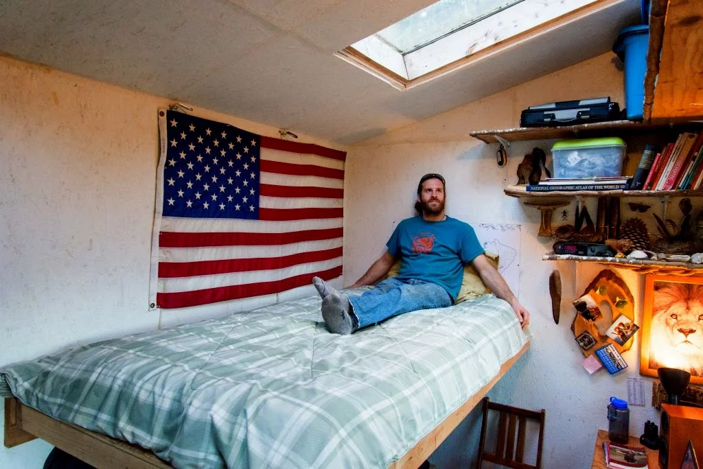 A couple of skylights helps improve natural lighting inside (Photo: Scott Brooks/Brendan McGarry Photography)