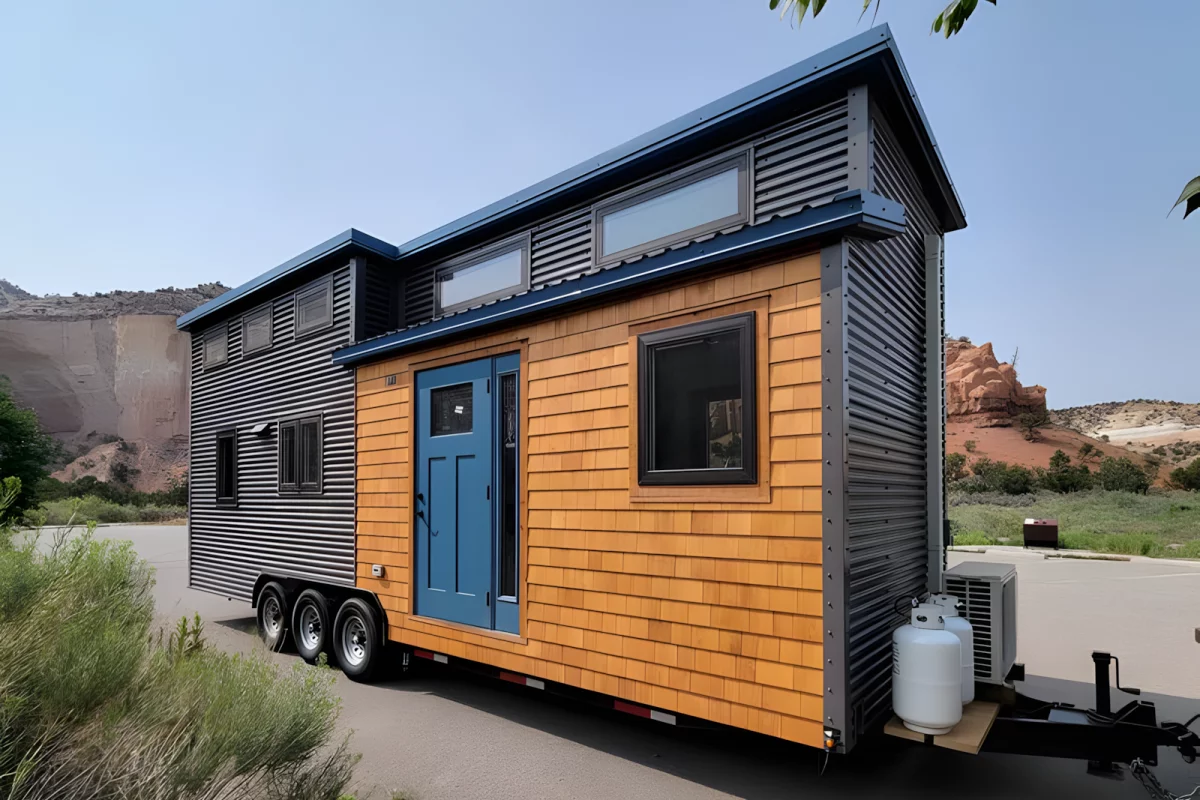 The Bandelier is based on a triple-axle trailer and has a length of 28 ft (8.5 m)