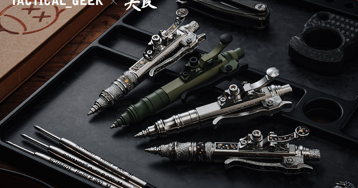 A Japanese Mechanical Designer Reimagines the Ballpoint Pen for EDC