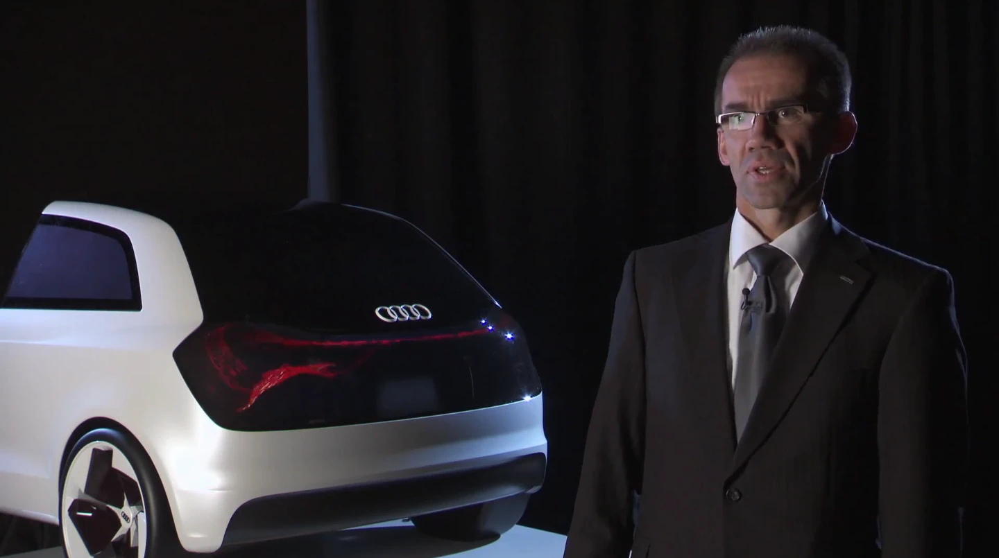 Audi suggests Swarm could relay information about speed, traffic behavior, and the layout of the road ahead