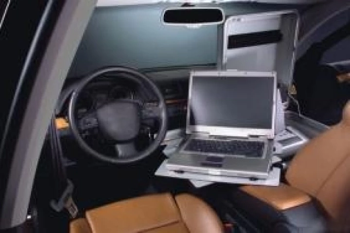 Sortimo's passenger seat organiser