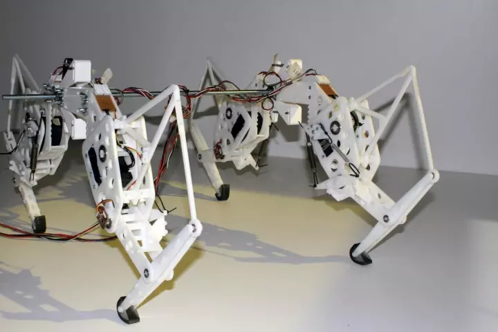 The robot cheetah uses only 15 percent more energy than its animal counterpart