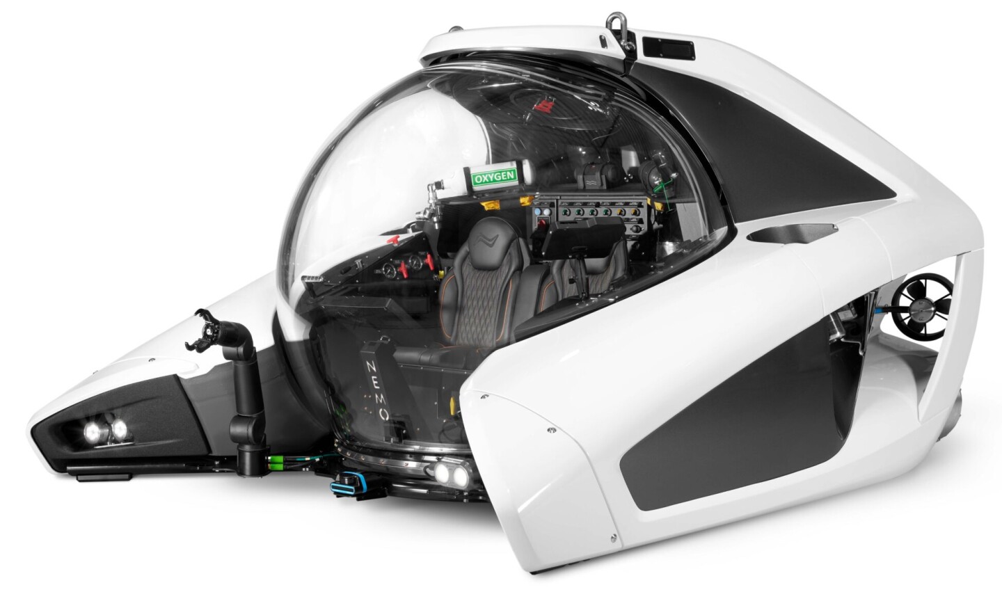 The U-Boat Worx Nemo personal submarine