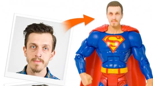 Firebox personalized super hero action figures