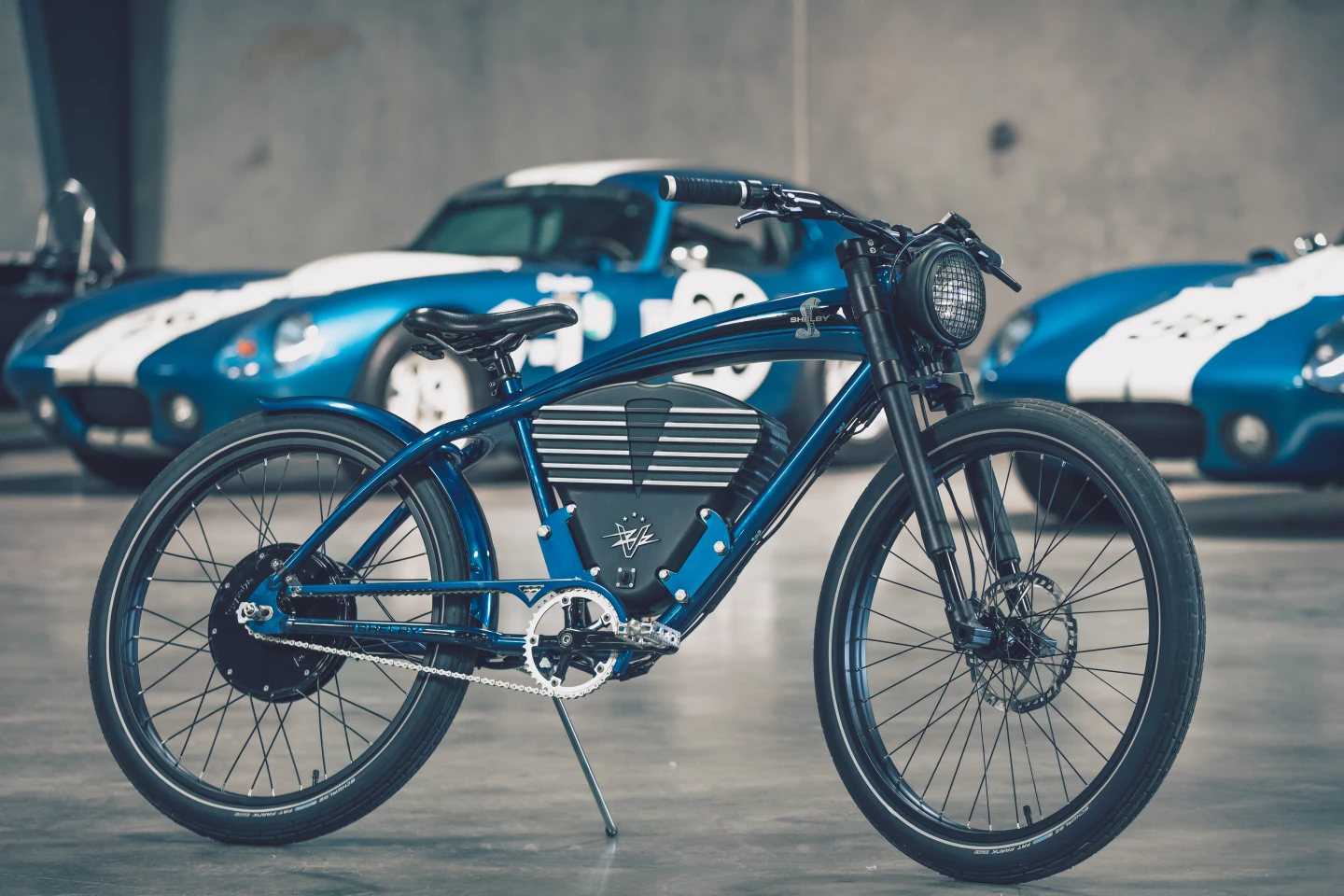 The Shelby model was introduced in 2019, with looks inspired by Carroll Shelby's personal Cobra 289 Slab Side, and has now been updated for the 2022 72-volt Performance Line