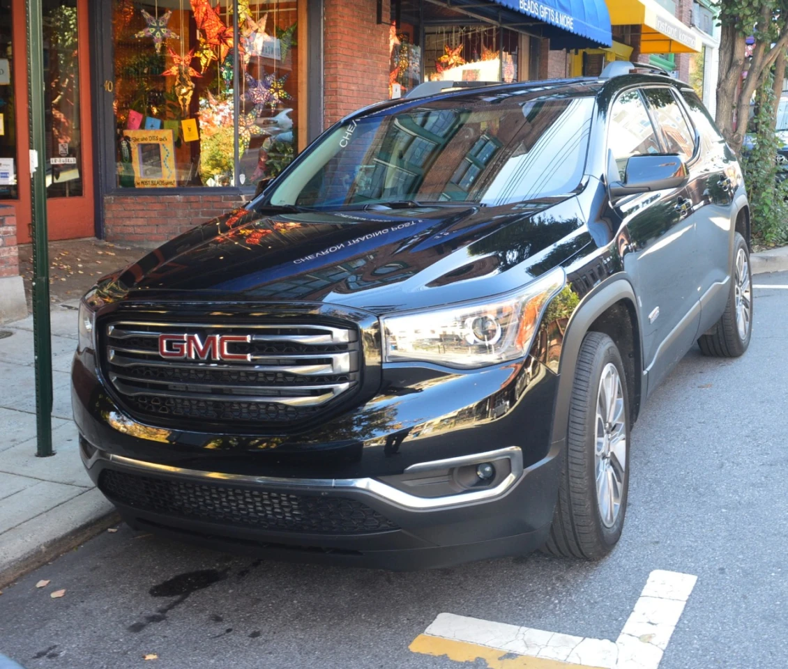 The new Acadia features a nicely revised front-end