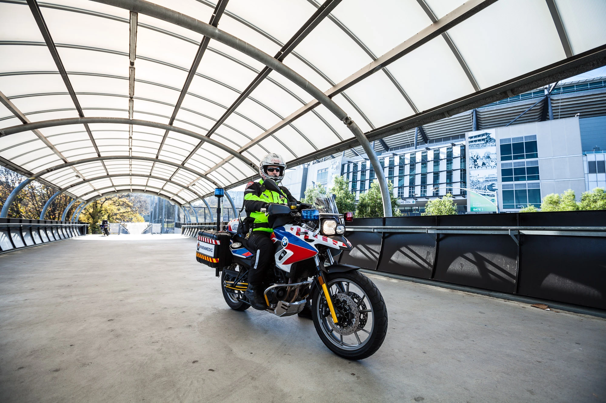 "A lot of traffic camera fines come in every day for the ambulances and paramedic bikes. Of course, the vast majority are in the middle of emergencies with lights and sirens on, but if our office can't prove we were on a call when we broke a road law, the fines most definitely come through to us. But that's a very small percentage."