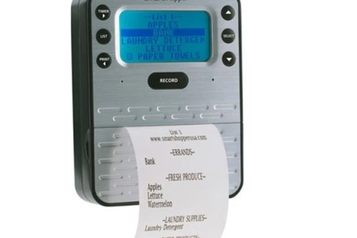 The SmartShopper Deluxe Grocery List Assistant