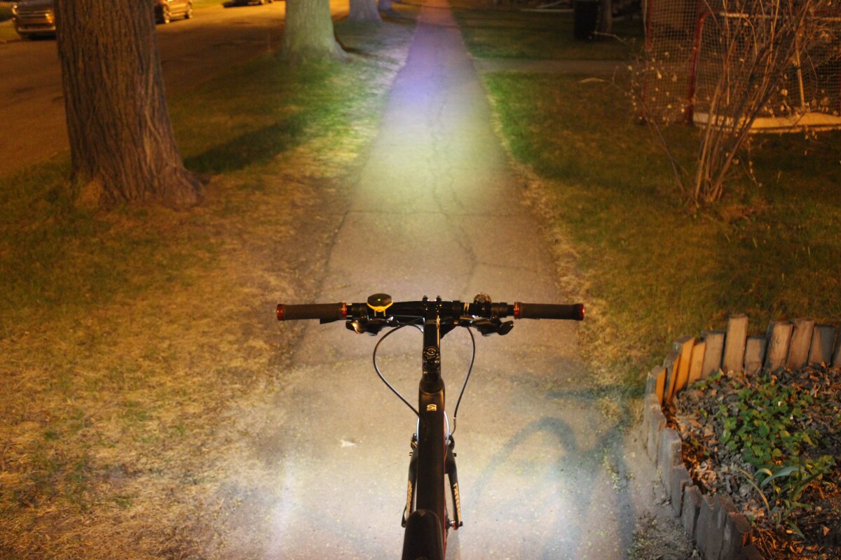 The beam pattern of the Blinkers headlight