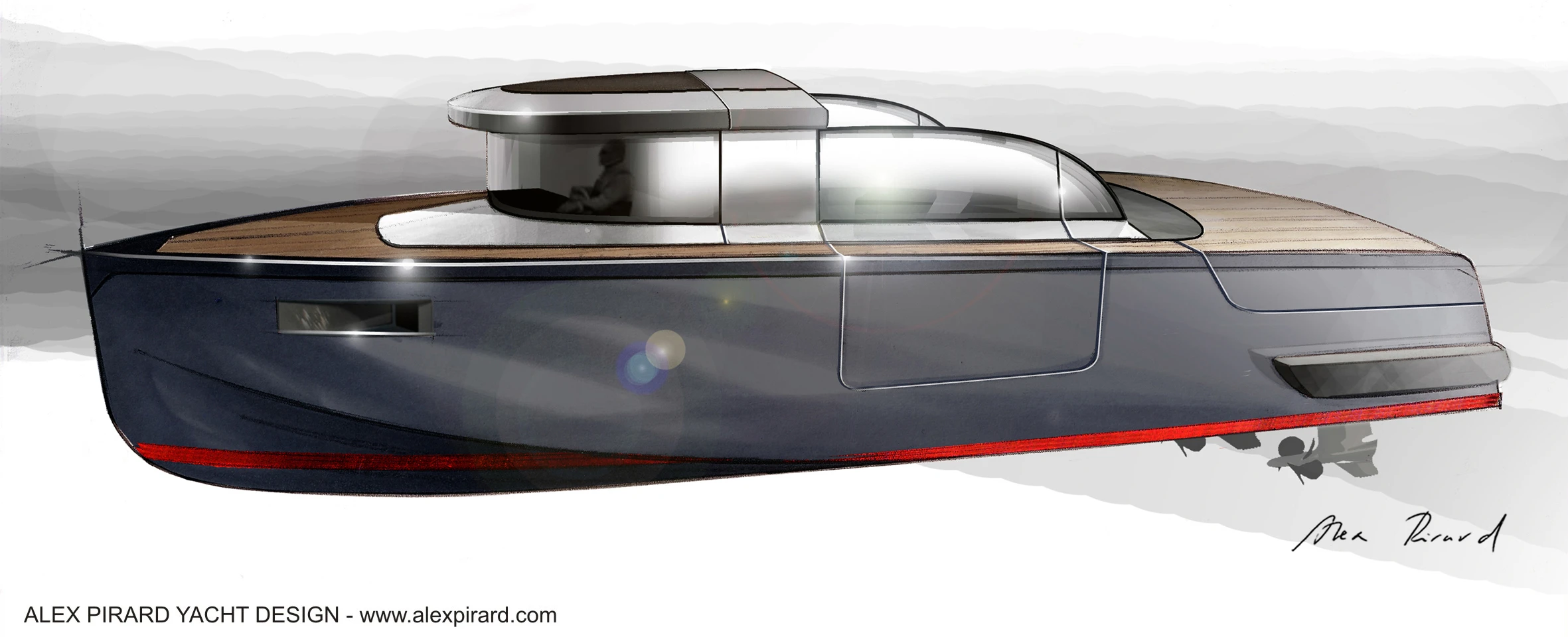 The Oronero concept drawing