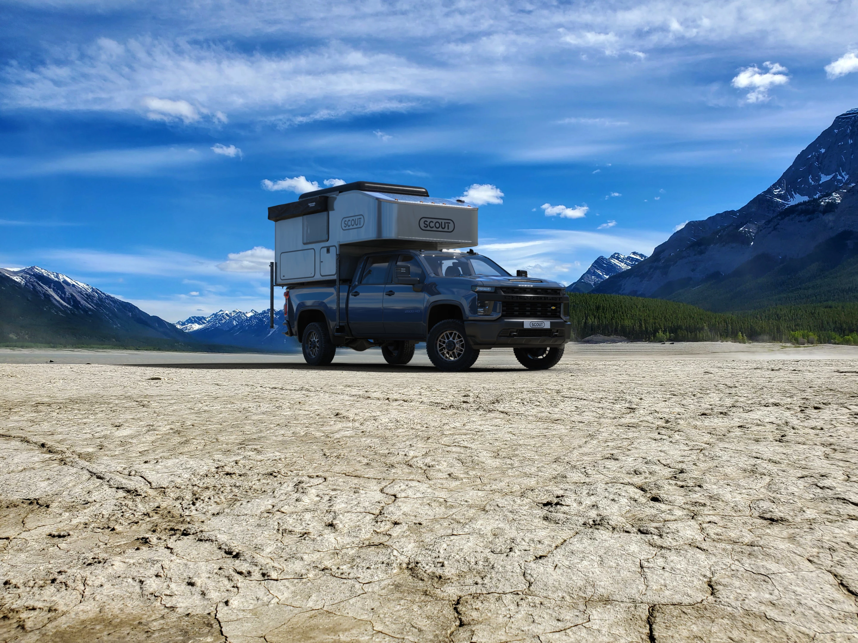 With a base weight of 1,370 lb before options, the new Scout Kenai will fit nicely on a variety of trucks