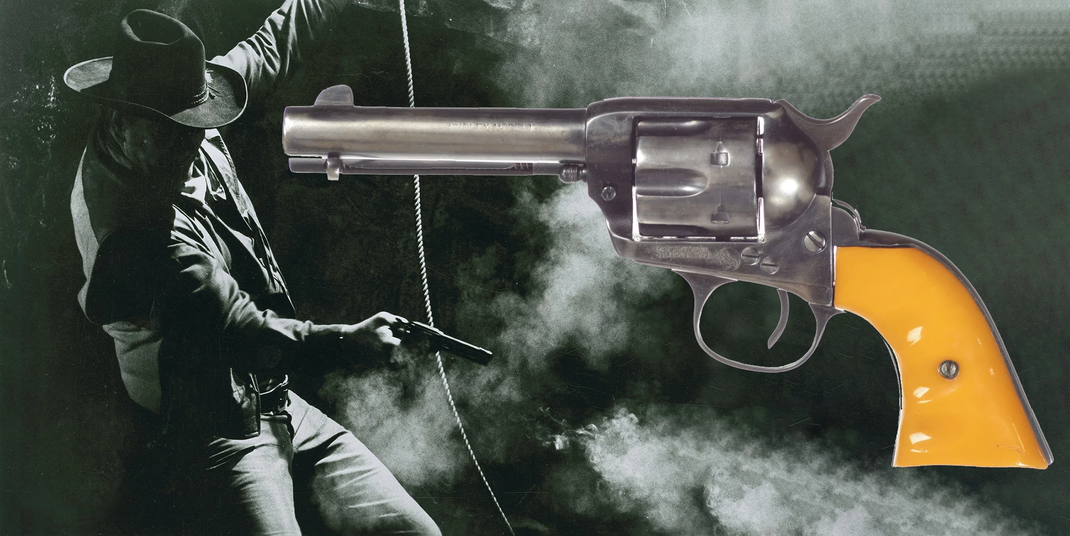 Legendary actor John Wayne owned this 1909 Colt Single Action Army Revolver and used it in the movies "The Cowboys" (1972), “True Grit" (1969) and "Rooster Cogburn" (1975) plus a number of other movies that have not been validated.