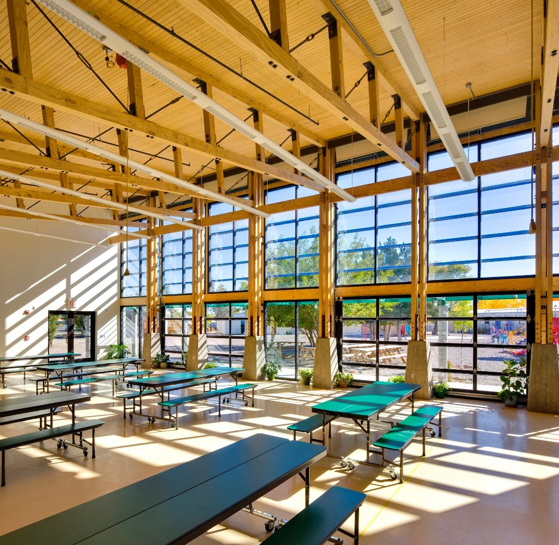 The Cottonwood Valley Charter School E-Pod, by Environmental Dynamics, Inc. won the Regional Excellence award
