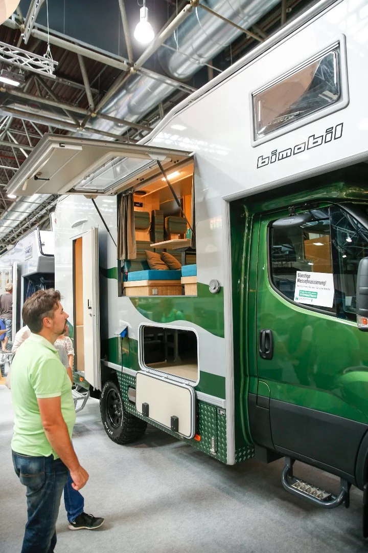 Bimobil at the 2017 Caravan Salon