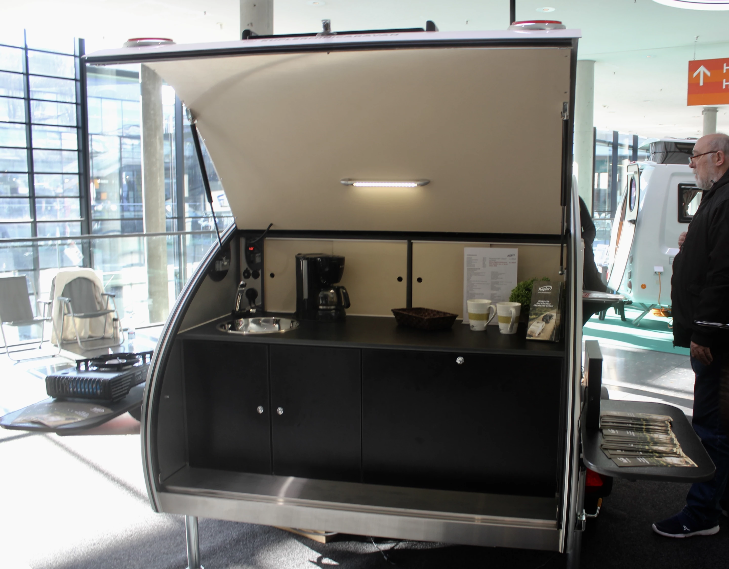 Kupler teardrop galley